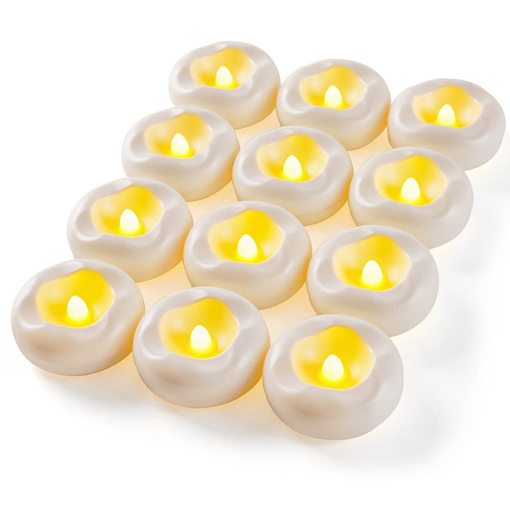 üïØÔ∏èWater-Activated Flameless Floating LED Candles ‚Äì Romantic Waterproof Glow for Any Occasion