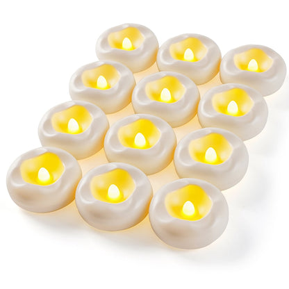 üïØÔ∏èWater-Activated Flameless Floating LED Candles ‚Äì Romantic Waterproof Glow for Any Occasion