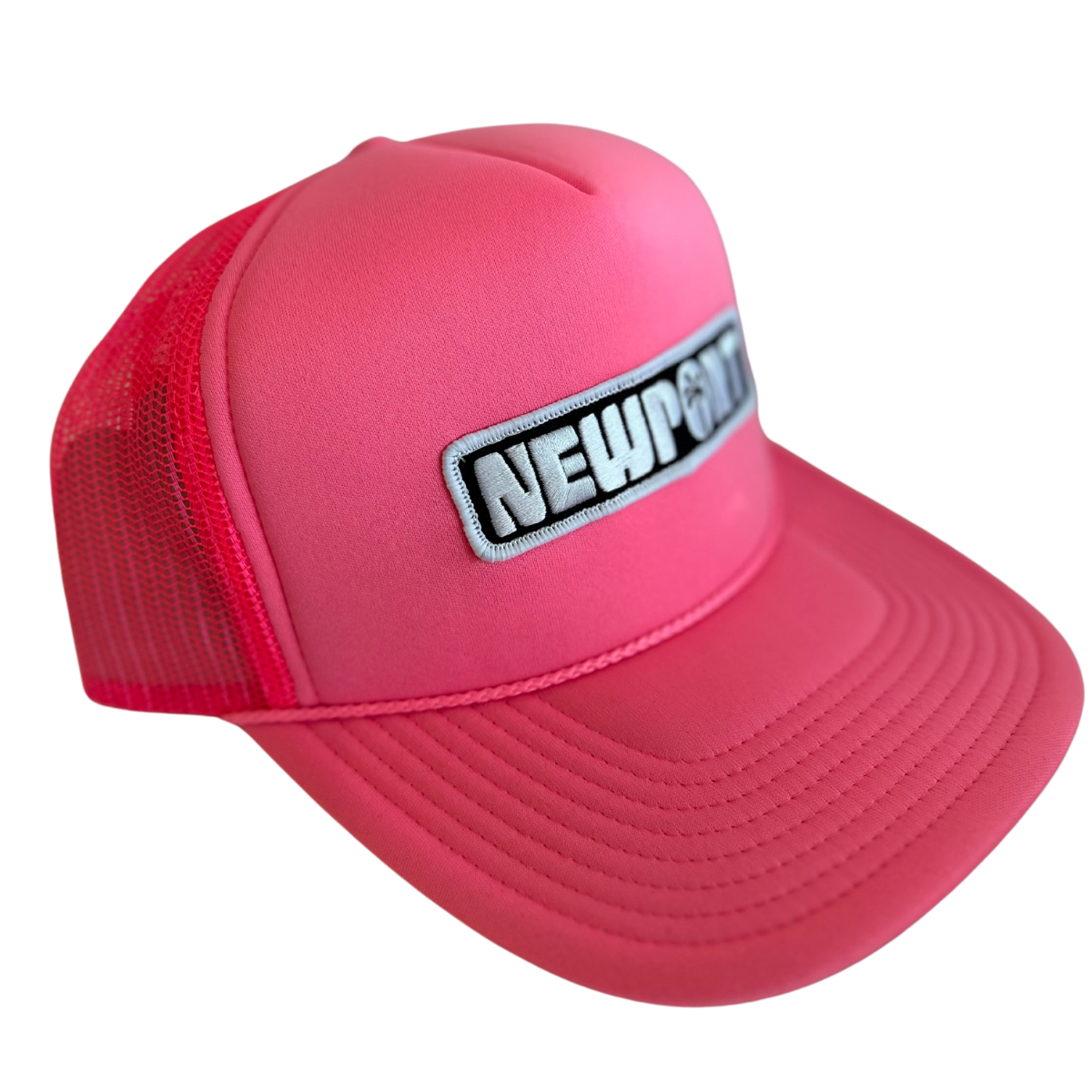 Newport Palm Patch Trucker Hat