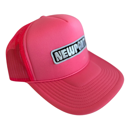 Newport Palm Patch Trucker Hat