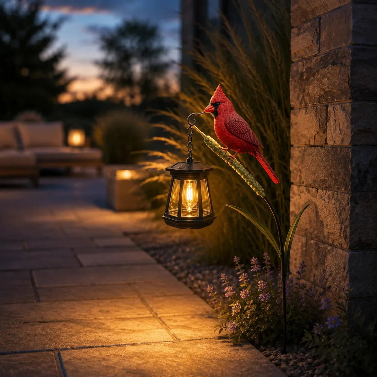 üê¶ Cardinal Solar Light‚ÄîA Beautiful Garden Light That Feels Full of Life
