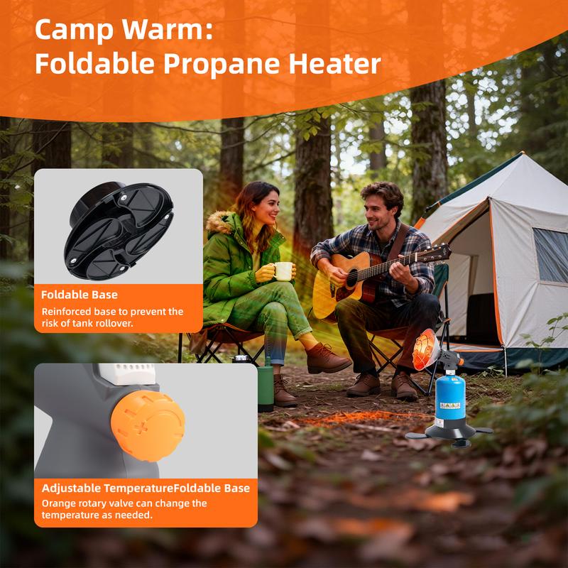 Dailyardtool¬Æ Portable Outdoor Heater- Suitable For Outdoor Camping Tent Garage Fishing