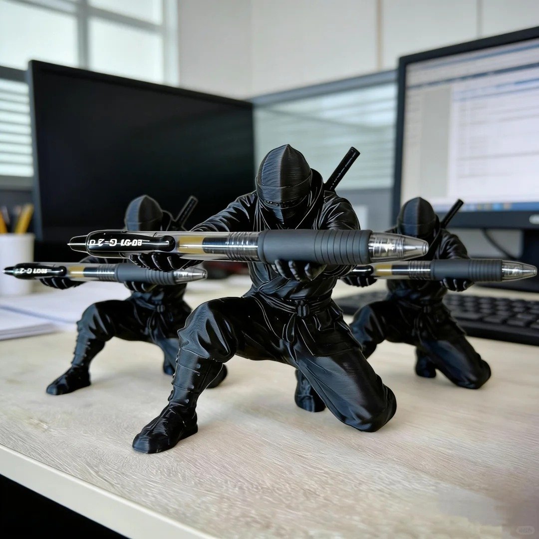 ‚öîÔ∏è3D Printed Samurai Pen Holder Desk Organizer