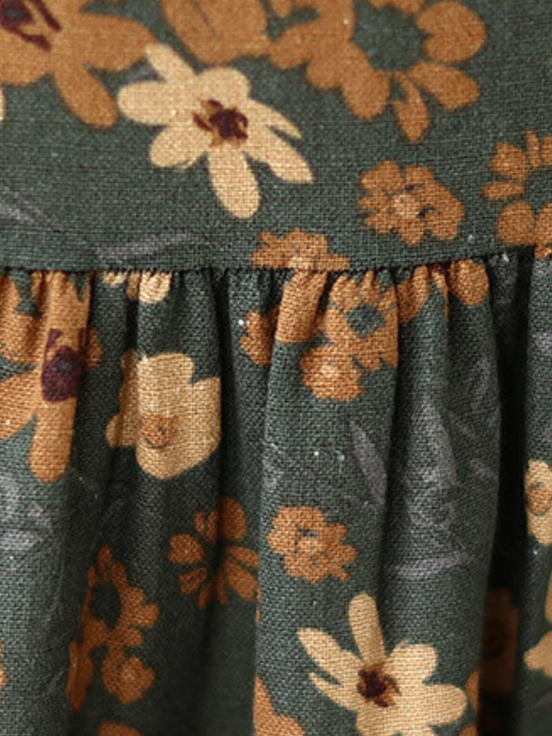 Chic & Breezy Women's Floral Smock Dress for summer | Eva Trends