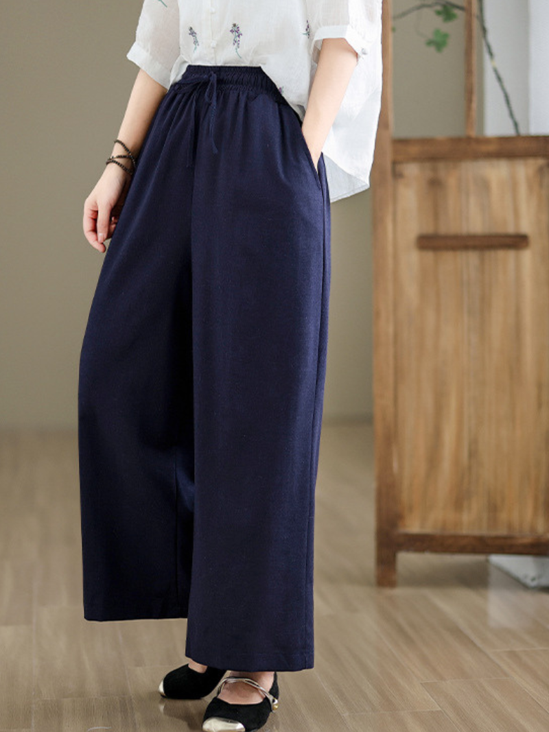 Women’s Everyday Casual& Comfort with Stylish Wide Leg Bottom