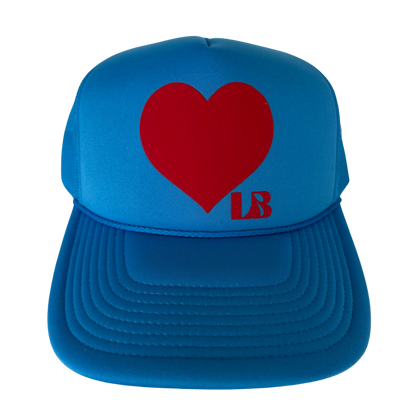 Heart LB Trucker Hat