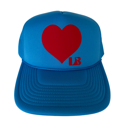 Heart LB Trucker Hat