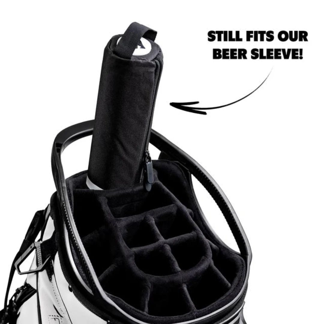 ‚õ≥Ô∏è Golf Bag Beverage Sleeve (Fits Most Golf Bags ‚Ä¢ Holds 7 Cans ‚Ä¢ Moisture-Resistant Cold Storage üçªüßä)