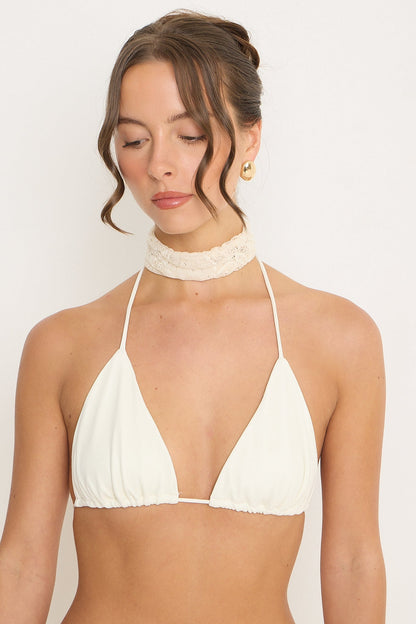 Jessica Lace Dress | Cream