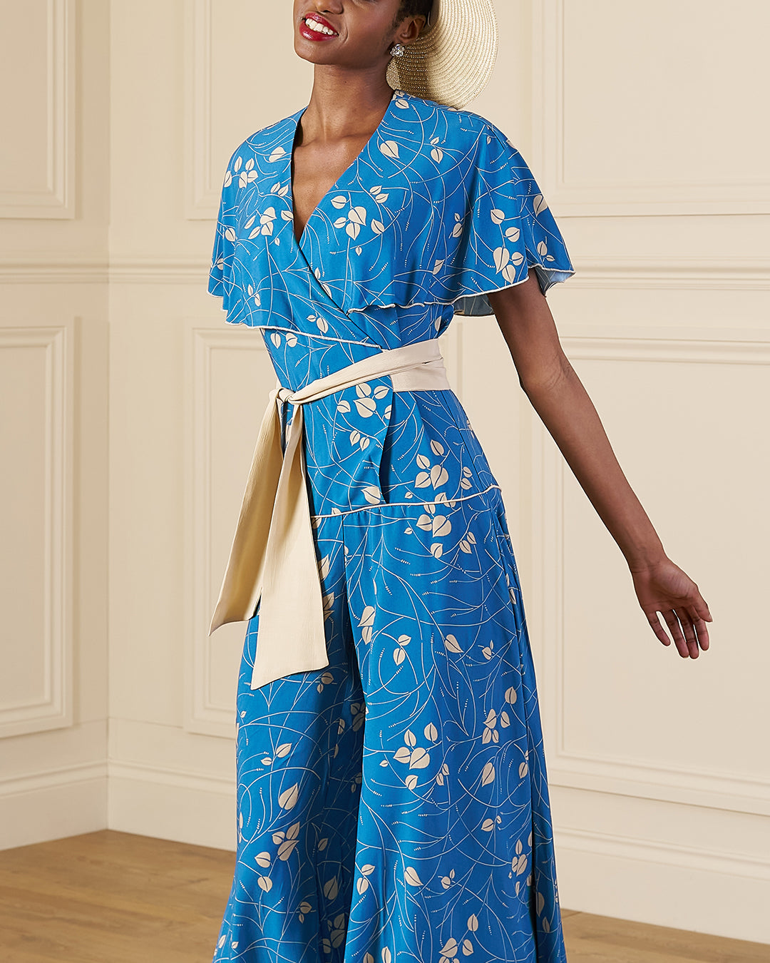 1930s 'Bessie' Wrap Beach Pyjama  - Eden