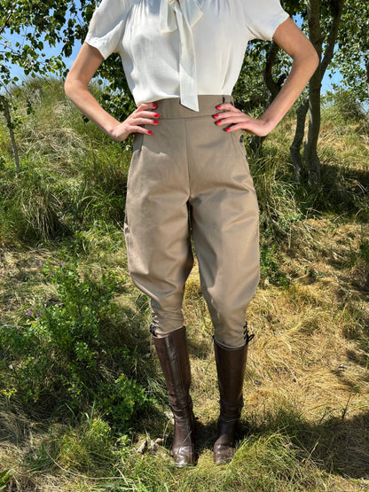Landgirl Breeches - Stone Cotton Drill