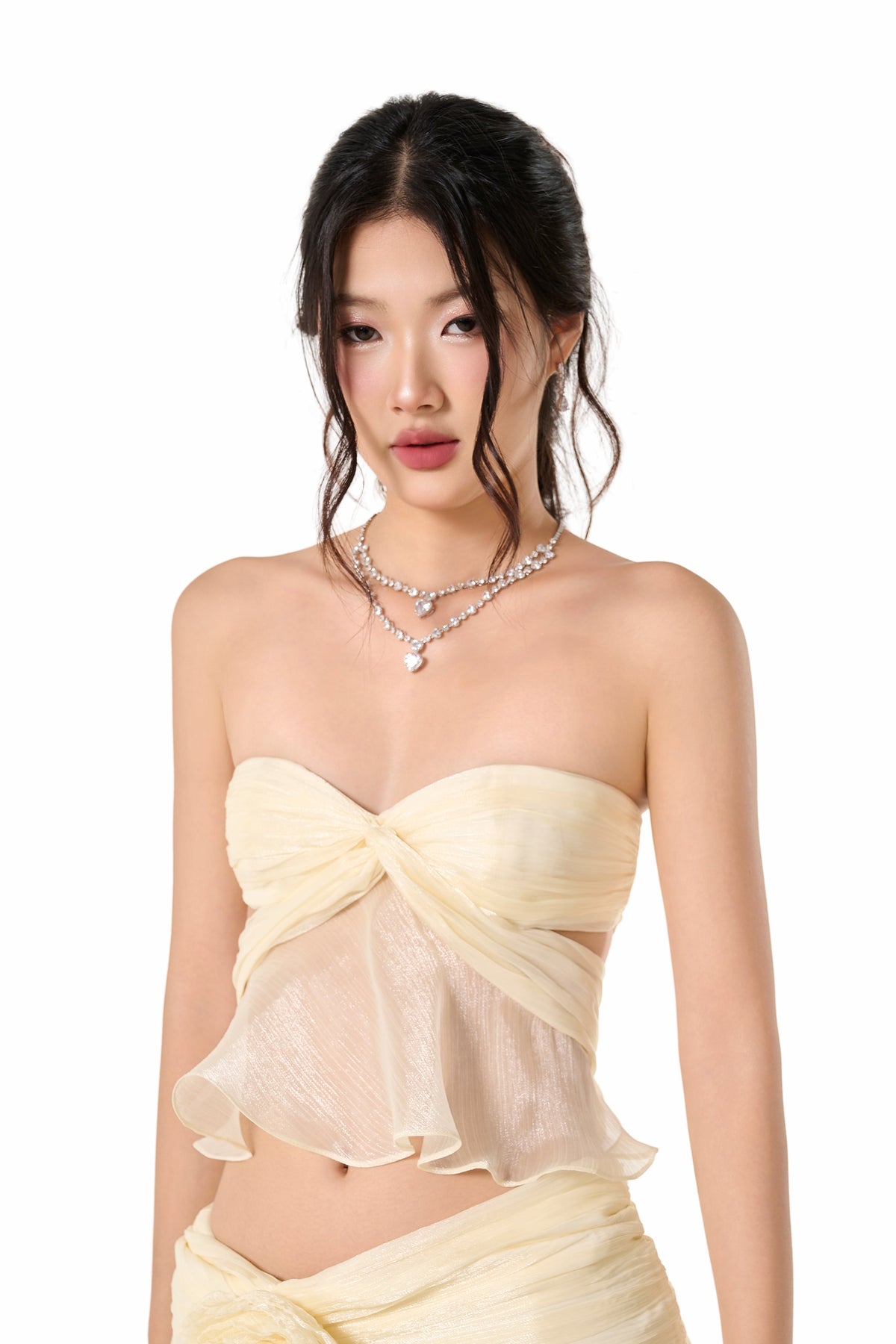 Flora Top - Butter Yellow