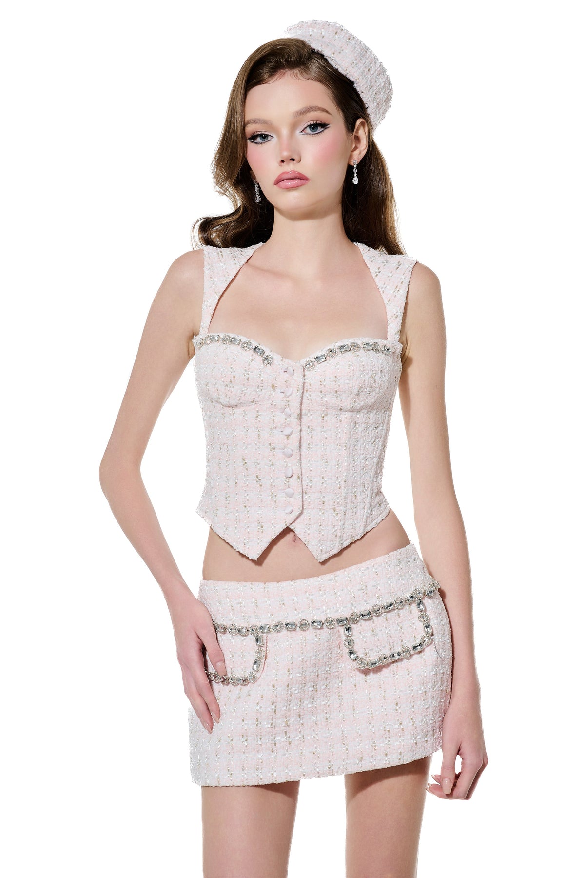 Marabella Tweed Corset
