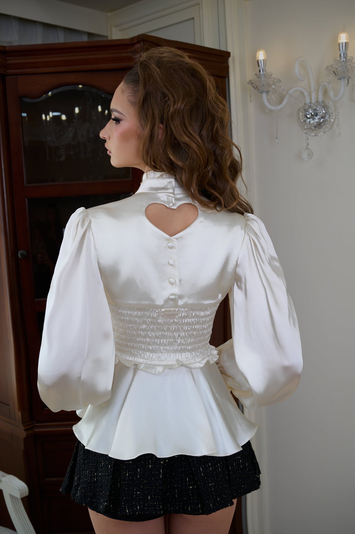 Elara Satin Blouse