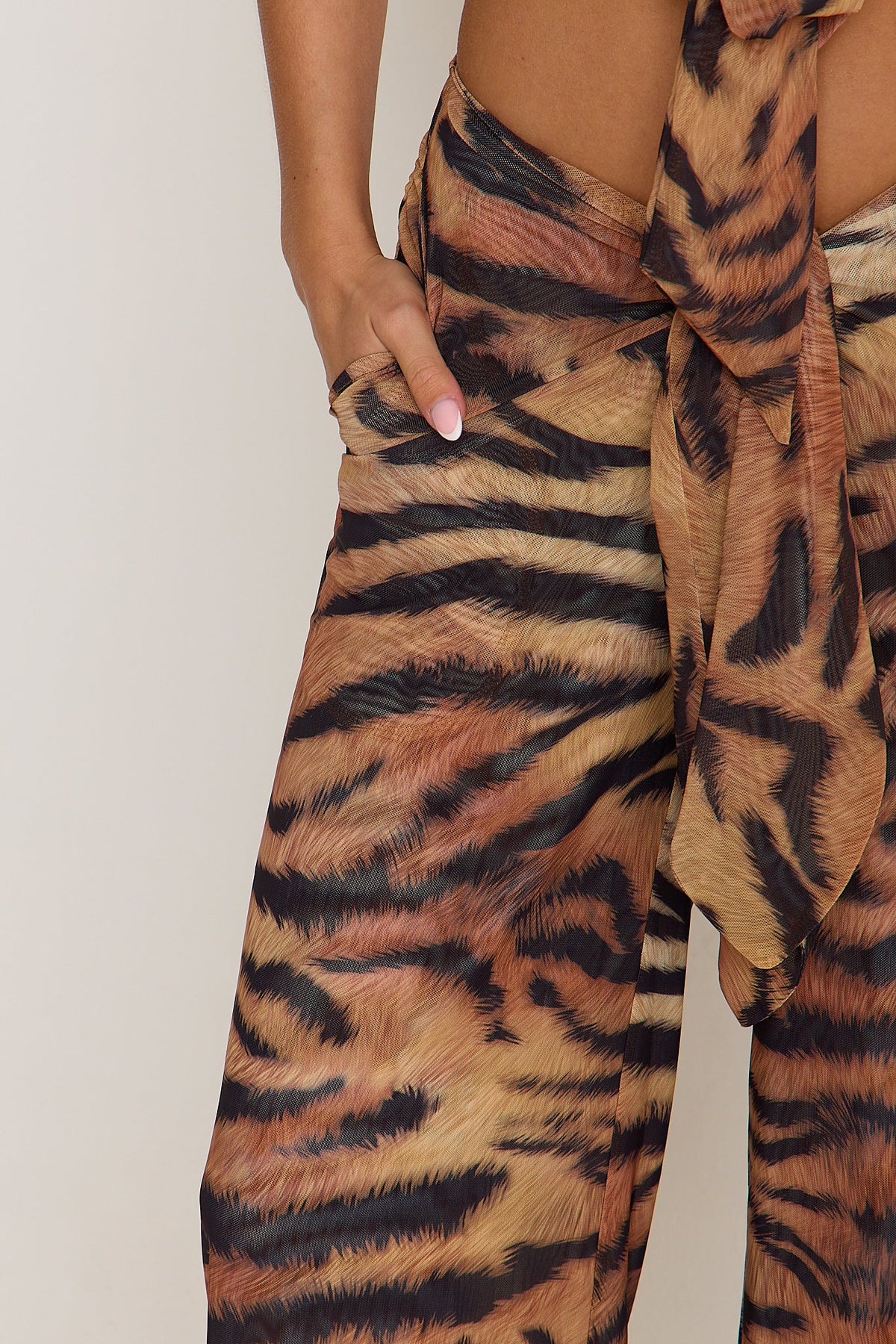 Kasey Mesh Trousers | Tiger