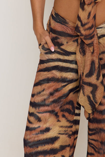 Kasey Mesh Trousers | Tiger