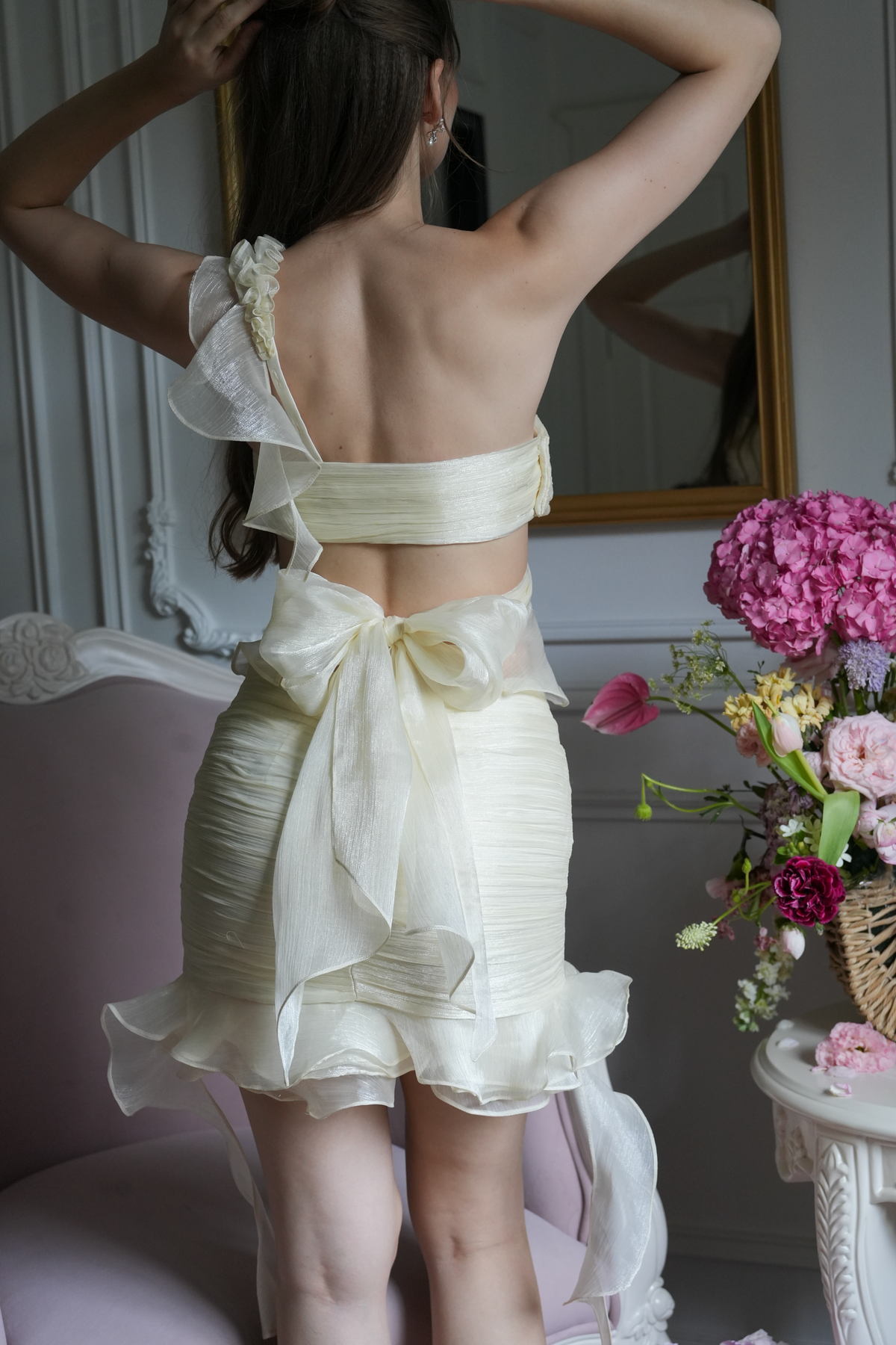 Flora Skirt - Butter Yellow