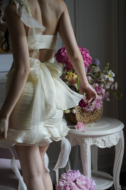 Flora Top - Butter Yellow