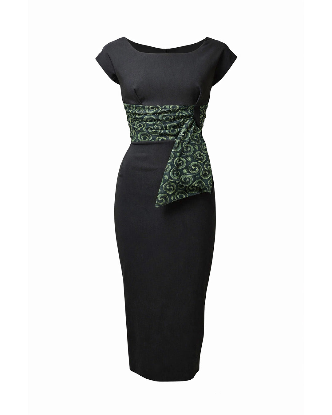 1960s Manhattan Cocktail Dress - Emerald Halo