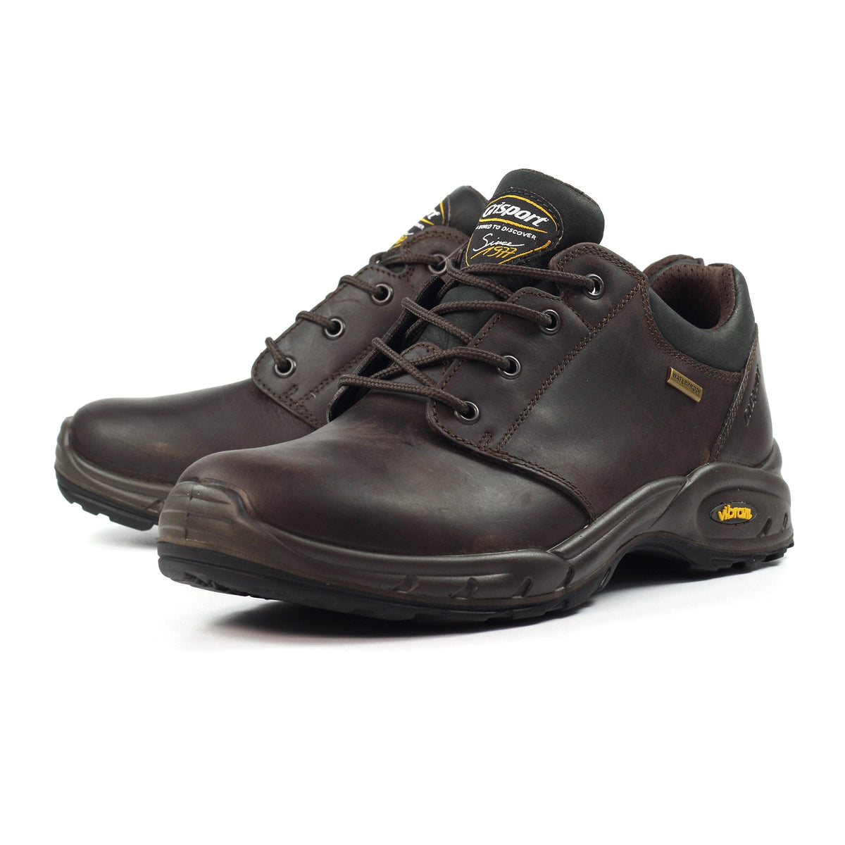 Grisport Exmoor II Unisex Leather Walking Shoe - Brown