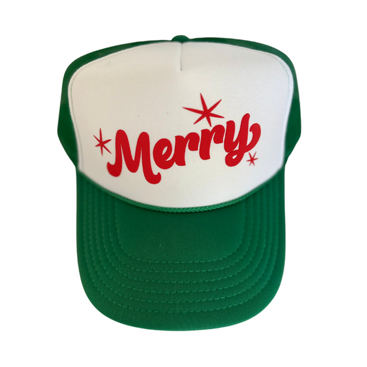 Merry Trucker Hat