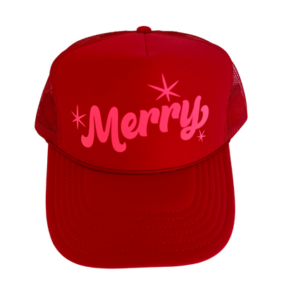 Merry Trucker Hat