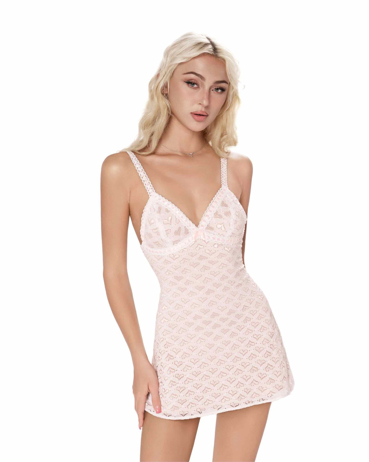 Valentina Lace Micro Dress