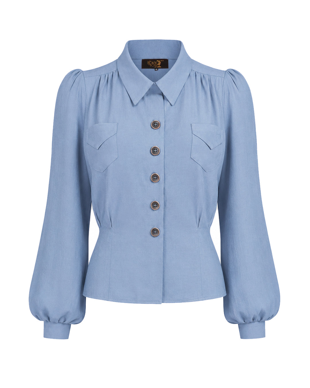 1940s Sweetheart Blouse - Lilac