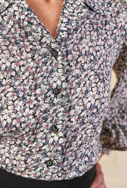 1950s Lola Blouse - Moonflower