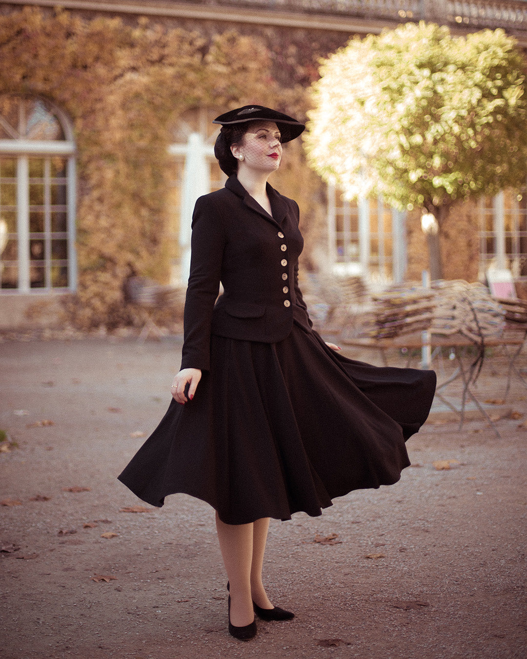 1950s Renee Jacket - Black