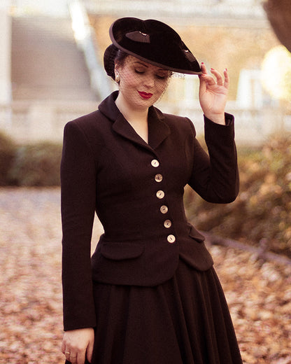1950s Renee Jacket - Black