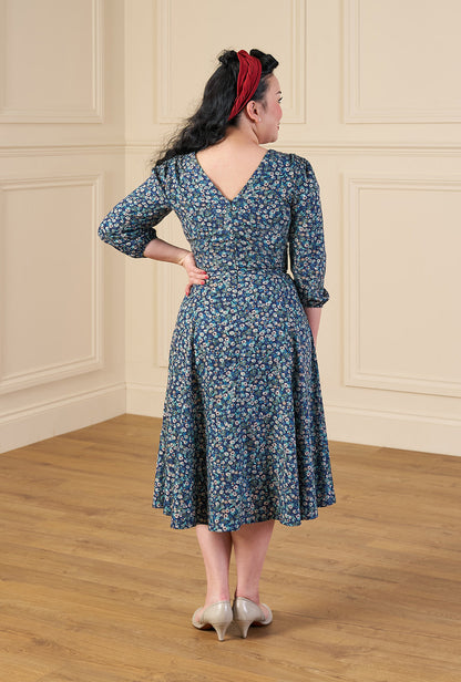1940s Marian Tea Dress - Marguerite