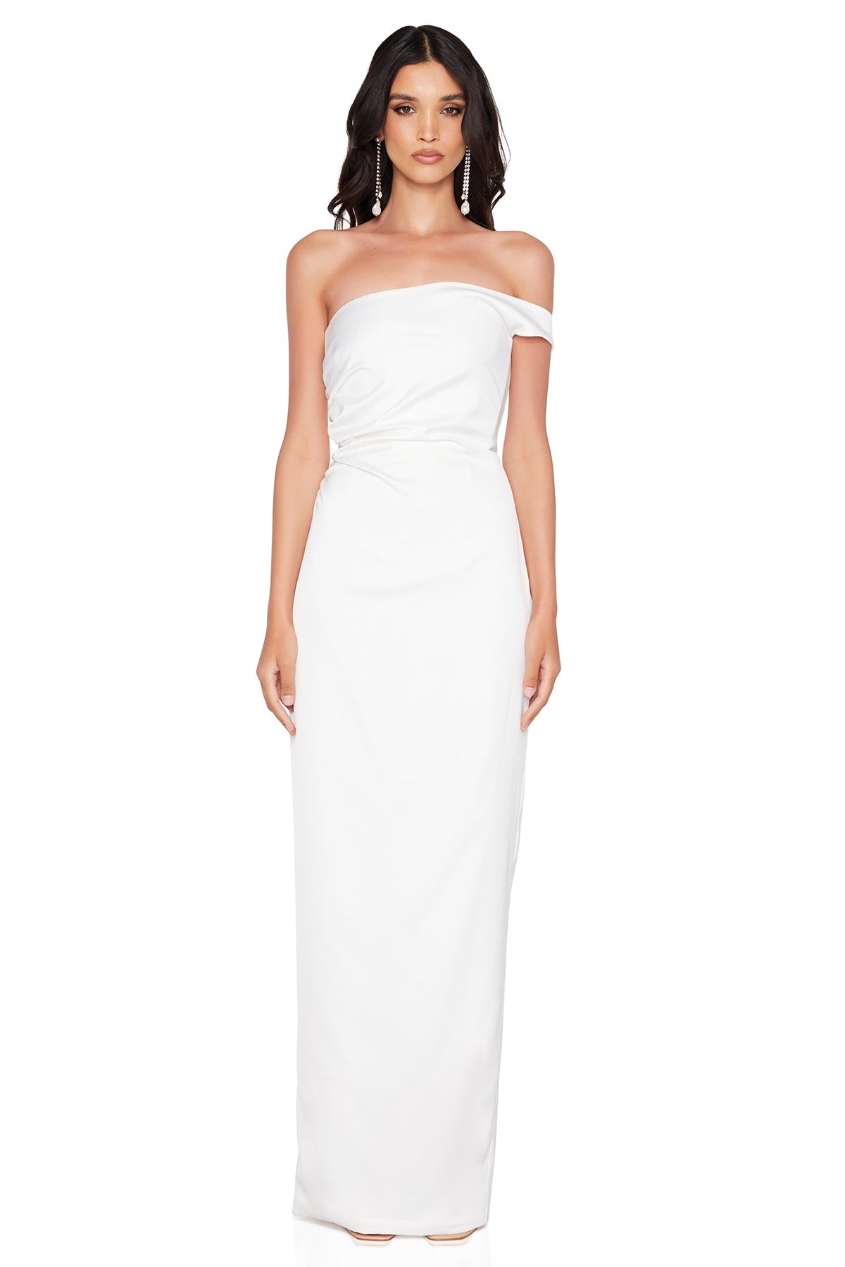 Nookie Pallisade Gown - White