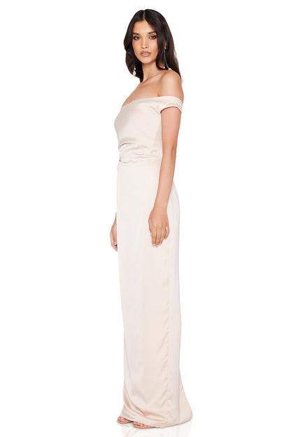 Nookie Pallisade Gown - Nude