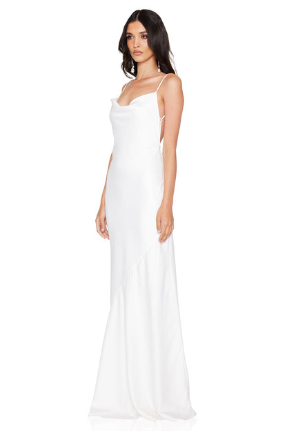 Nookie Entice Drape Gown - Ivory