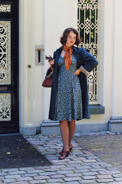 1940s Marian Tea Dress - Marguerite