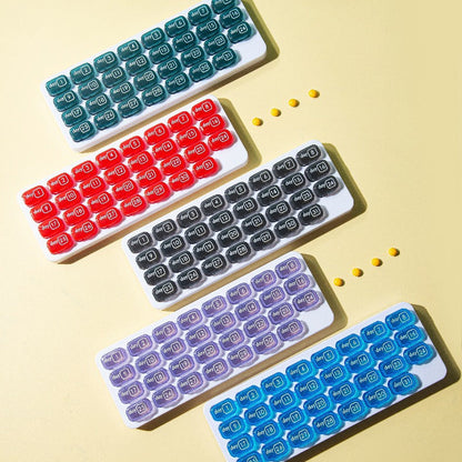 üí™31-Day Detachable Monthly Pill Organizer