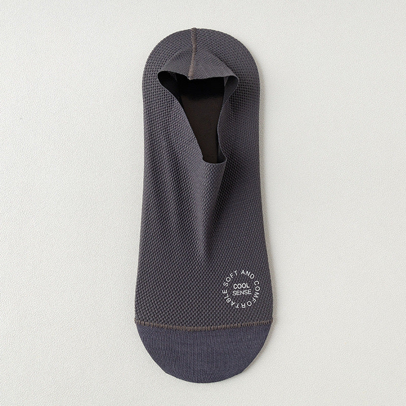 üß¶3-Pair Invisible Grip Socks Pack üß¶Breathable | Low-Cut | Anti-Slip | Sweat-Absorbing