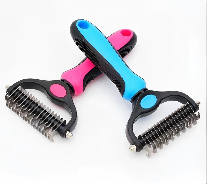 Double-Sided Pet Grooming Brush