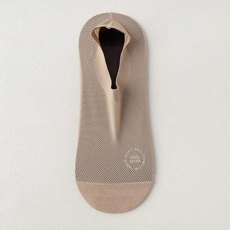 üß¶3-Pair Invisible Grip Socks Pack üß¶Breathable | Low-Cut | Anti-Slip | Sweat-Absorbing