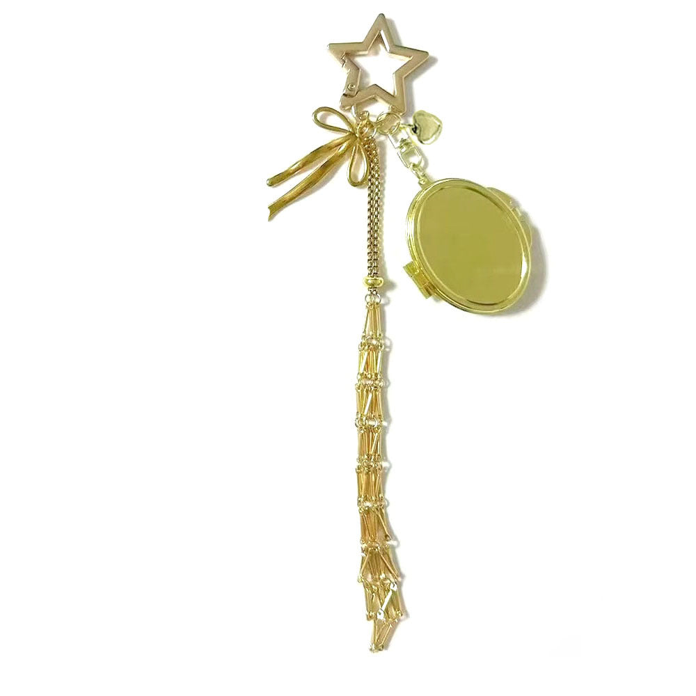 üî•‚ú®Lipstick Holder Keychain with Mirror