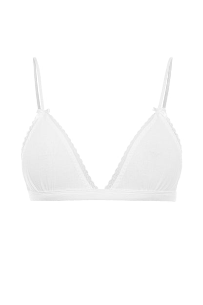 Bambi Bralette - White