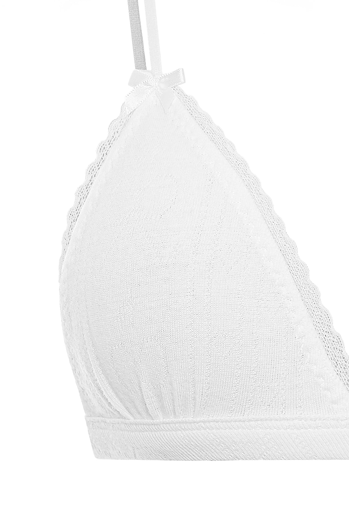 Bambi Bralette - White