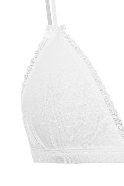 Bambi Bralette - White