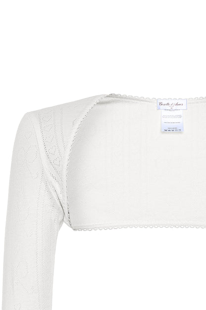 Amelie Bolero - White