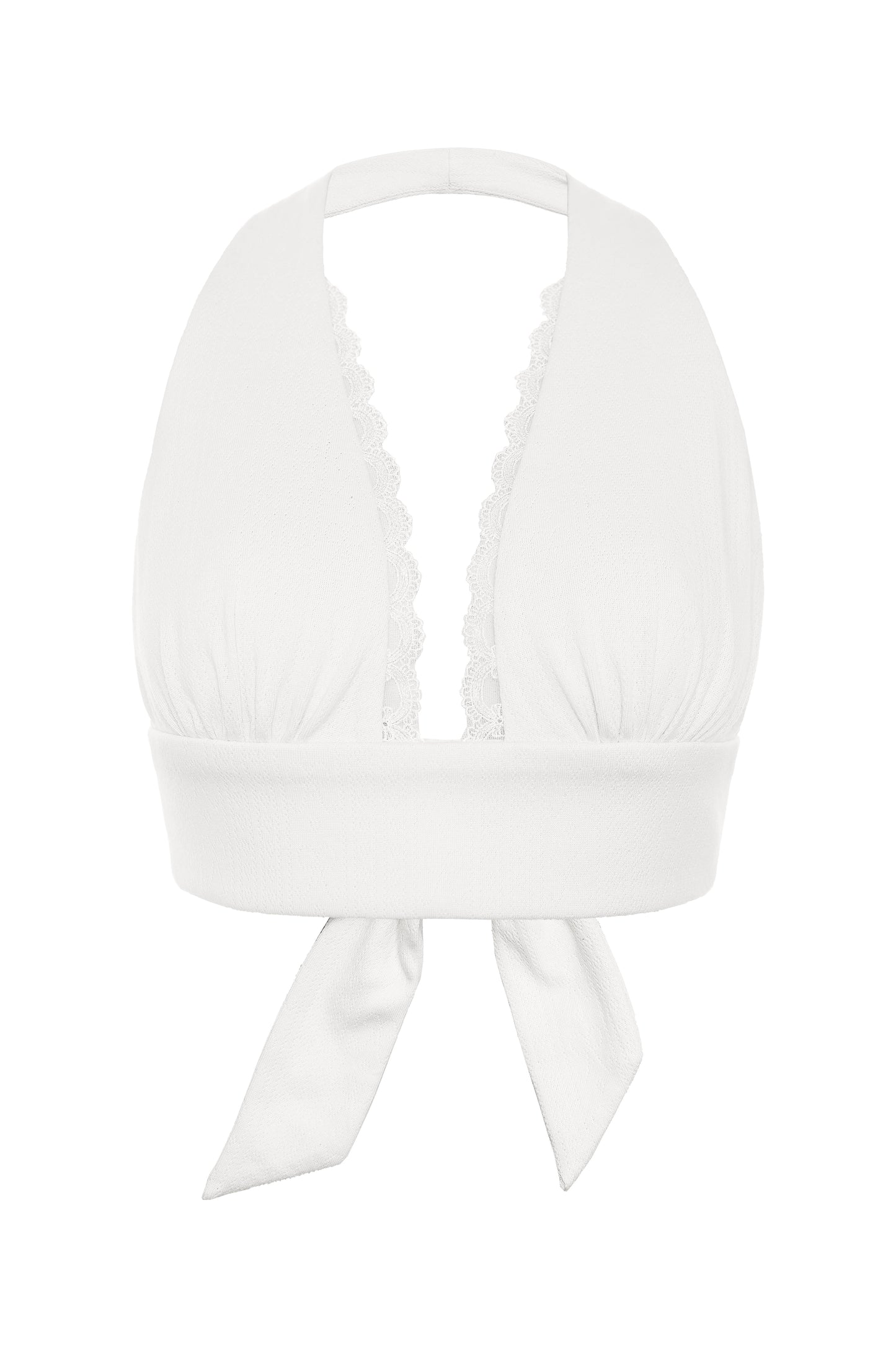 Juliette Halter Top - White