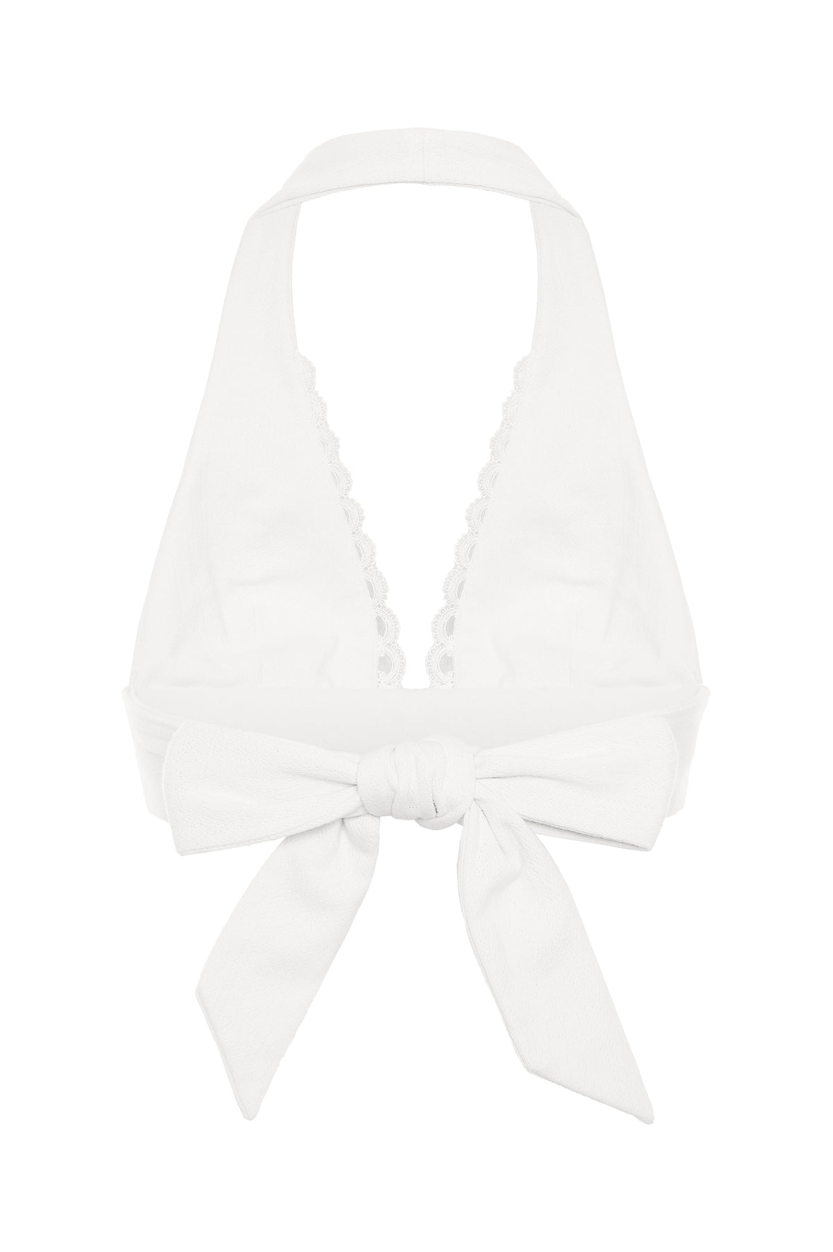 Juliette Halter Top - White