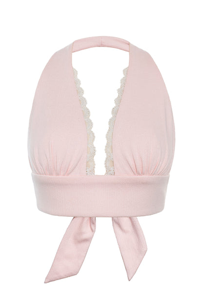 Juliette Halter Top - Pink