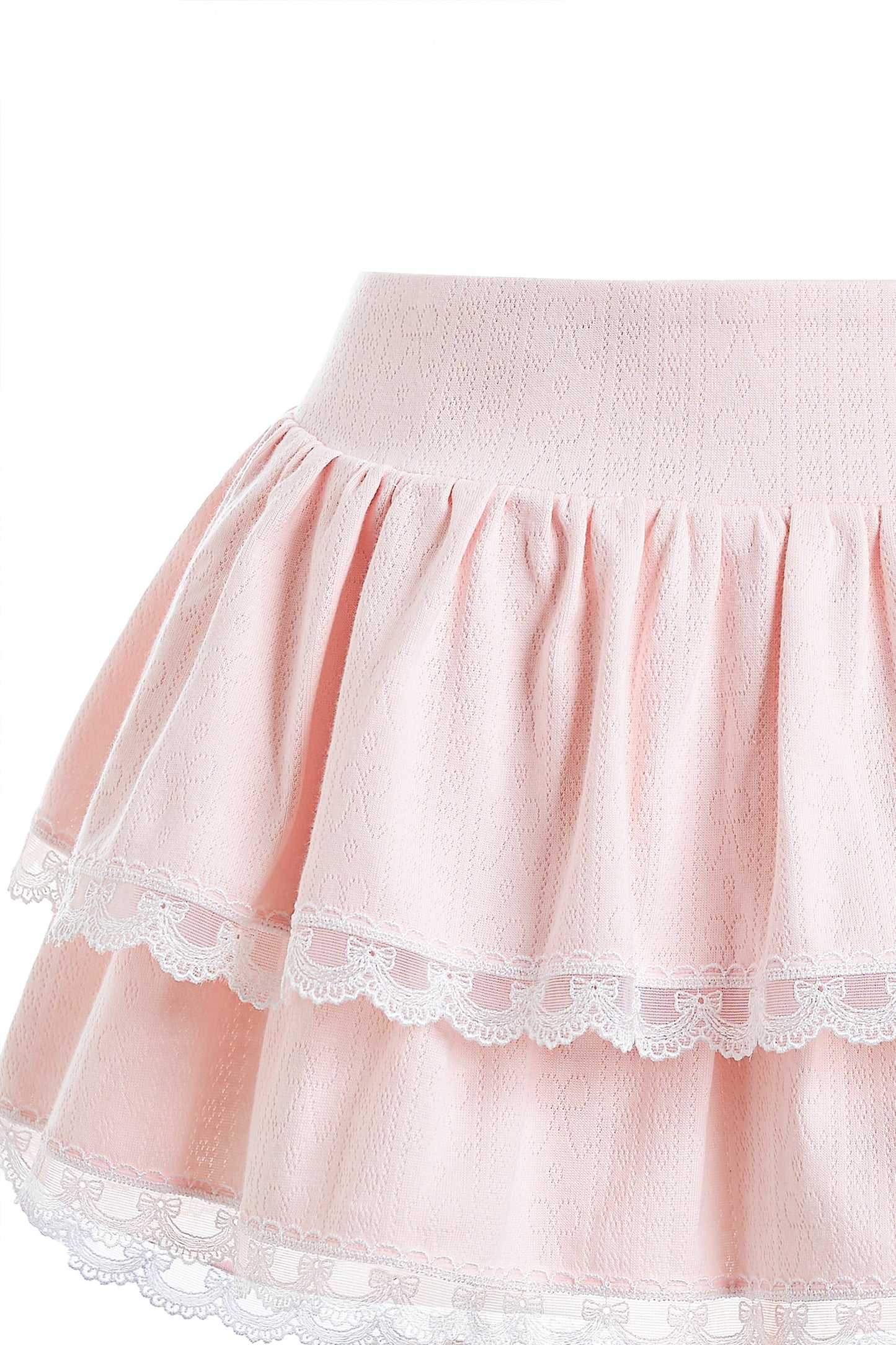 Juliette Ruffle Micro Skirt - Pink
