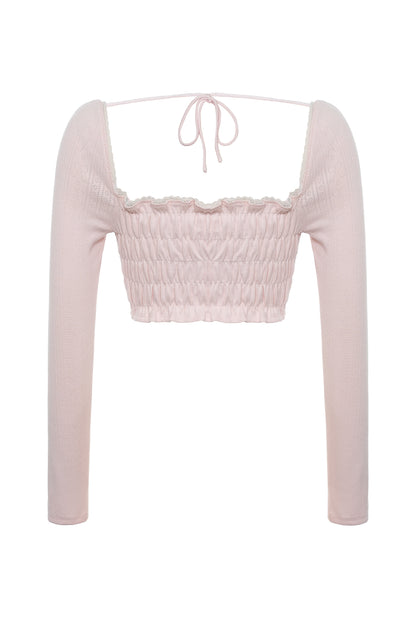 Rosalie Pointelle Top